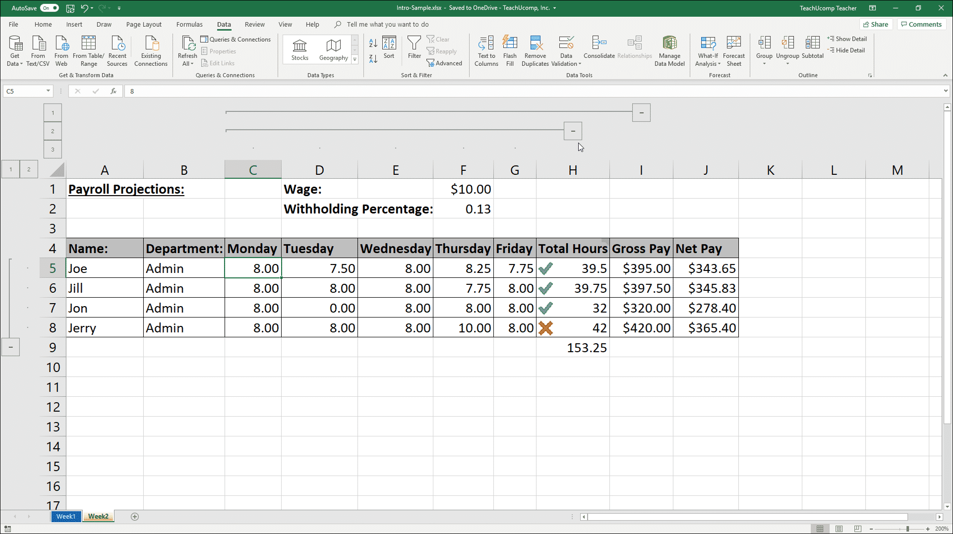 excel for mac data forms
